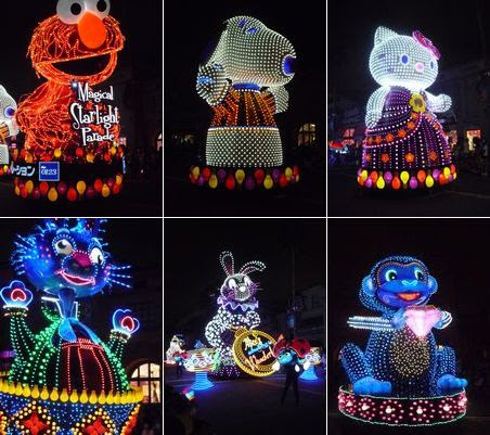 ｕｓｊのアトラクション中 マジカル スターライト パレードが一番楽しかった まこちゃんの気ままな日記