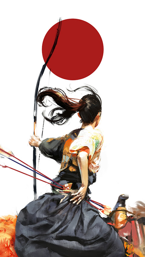 弓道 壁紙