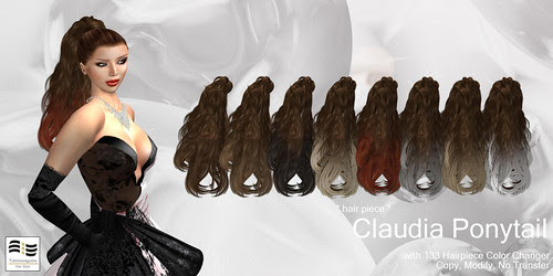 Tukinowaguma Claudia Ponytail Wide