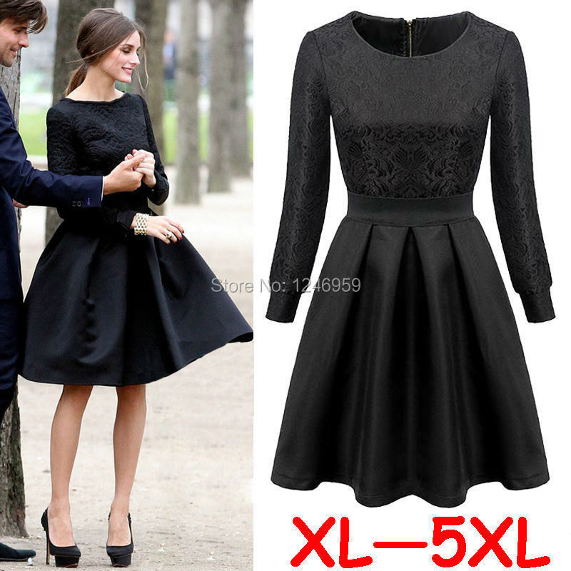 Cheap xl black dresses