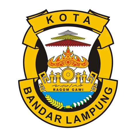 logo kota bandar lampung vektor ai masvian