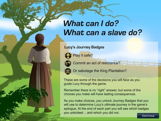 The use of "Mission US: Flight to Freedom" in a Phoenix