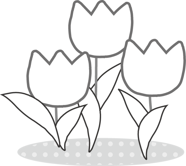 春 チュリップのイラスト 無料イラスト