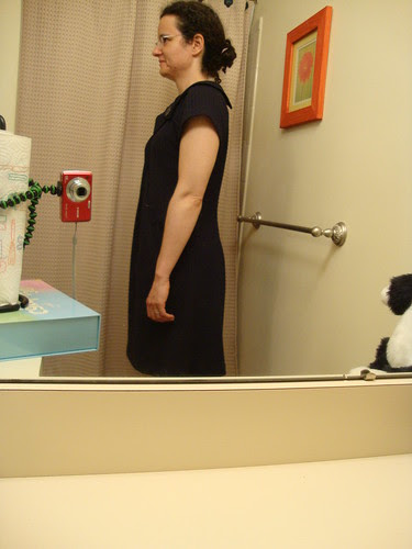 Butterick 5244: day 4: tweaking the back fit
