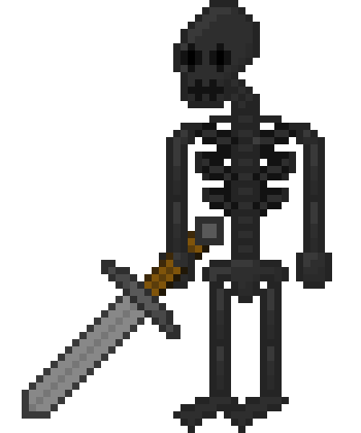 Skeleton artwork Minecraft Blog