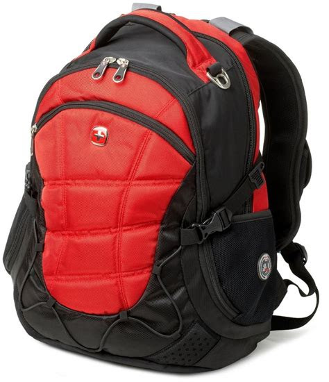 amazoncom swissgear laptop computer backpack sa red