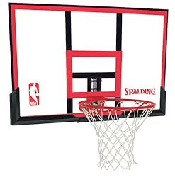 Spalding 79354 Backboard/Rim Combo with 48-Inch PolyCarbonate Backboard