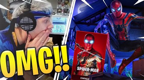 ninja reacts   marvel  fortnite season  marvel