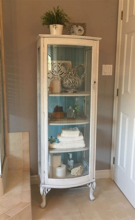 how to make a small curio cabinet
