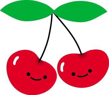 さくらんぼのイラスト 無料 フリー素材