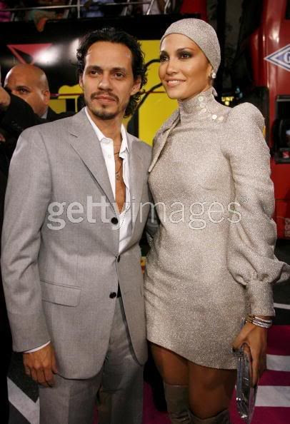 Jennifer Lopez and Marc Anthony 