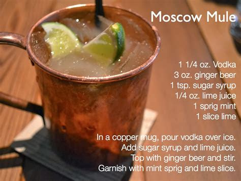 food  travel  des  moscow mule