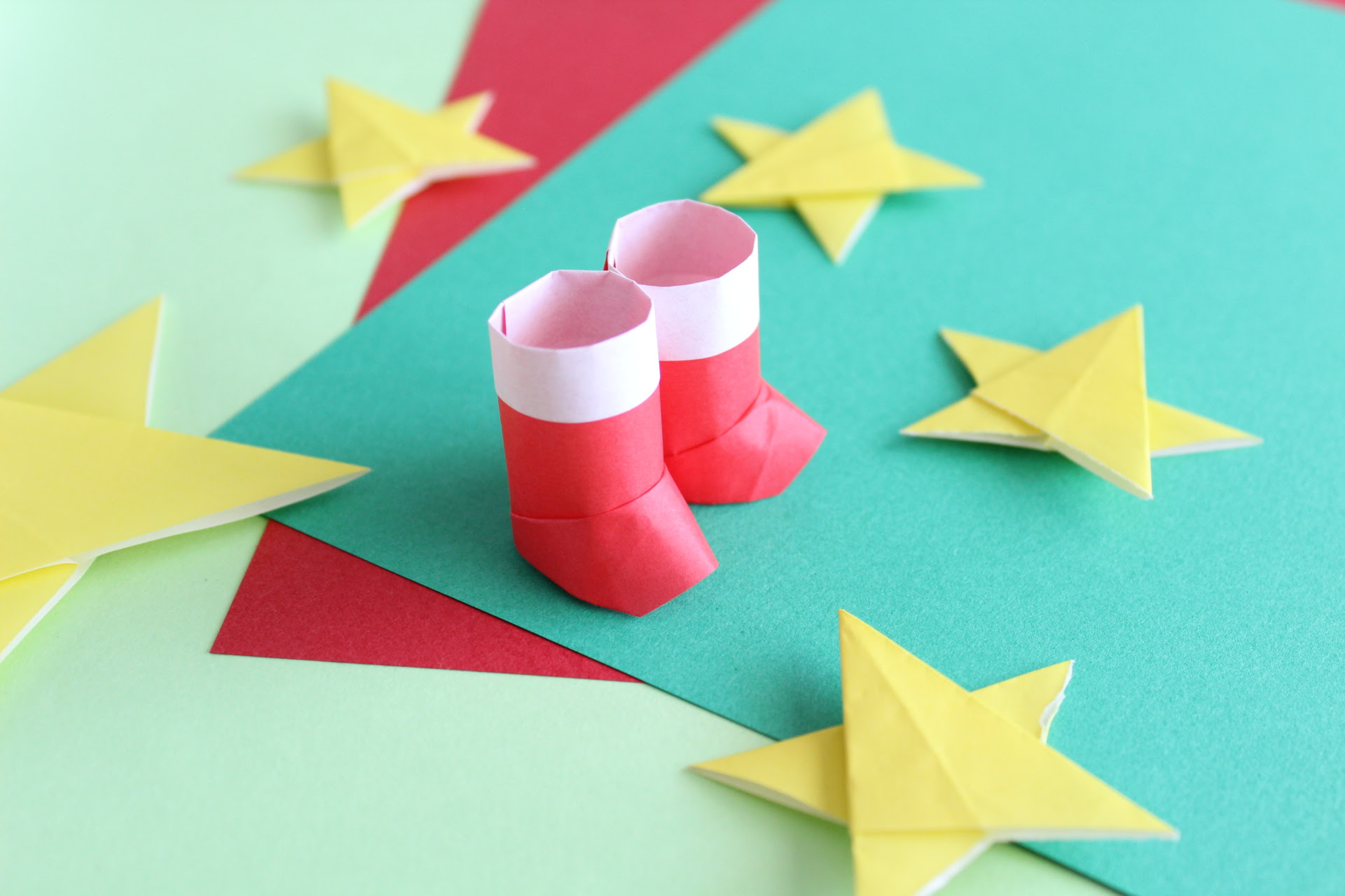 クリスマスの折り紙 12月 オーナメント飾りの簡単な折り方14選まとめ