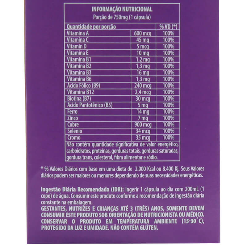 ANTI CALVÍCIE - SUPLEMENTO VITAMÍNICO PARA TRATAMENTO DA QUEDA DE CABELO Grow hair platinum ultra woman