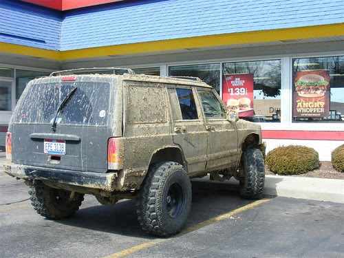Jeep well used