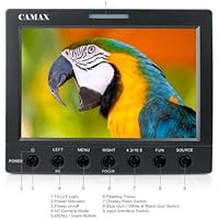 Camax 5.6' 1280*800 Pro HD Field DSLR Camera monitor HDMI, CVBS with Peaking