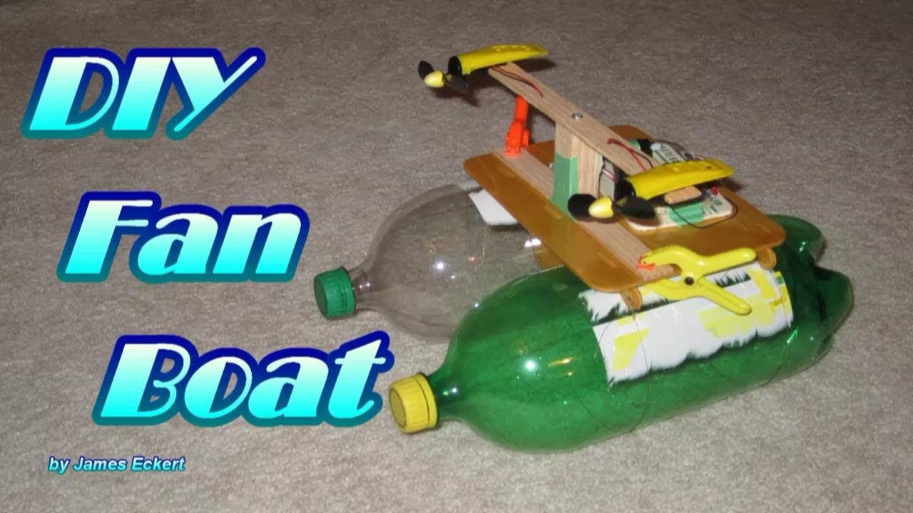 DIY RC Fan Boat - YouTube