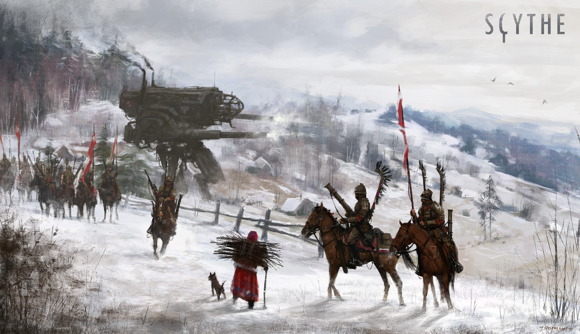 ボードゲーム サイズ Scythe 大鎌戦役 ファーストレビュー前編 Scytheが 届いたぁぁぁぁ Ps Ps 遂に大鎌戦役が始まっちゃうよ ぼっちのホビーblog ボドゲ版