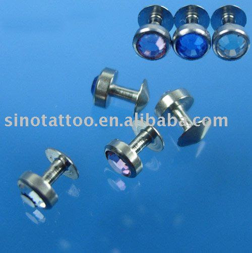 See larger image: Dermal Anchor Piercings,Body Piercing Jewelry