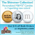 Personalized MY M&M'S® Candies for weddings.