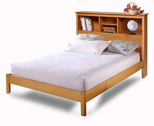 ... -and-Full-Bookcase-Headboard-Bed-Furniture-Woodworking-Plans-On-Paper
