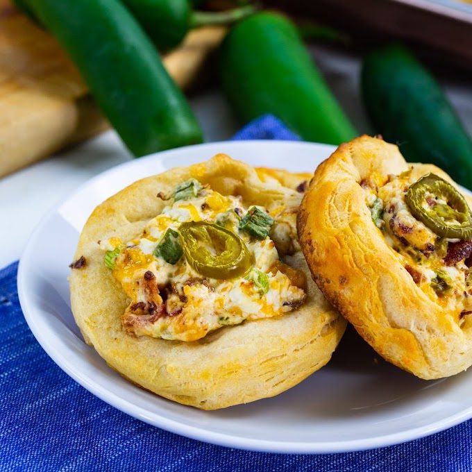 Jalapeno Popper Biscuit Rounds