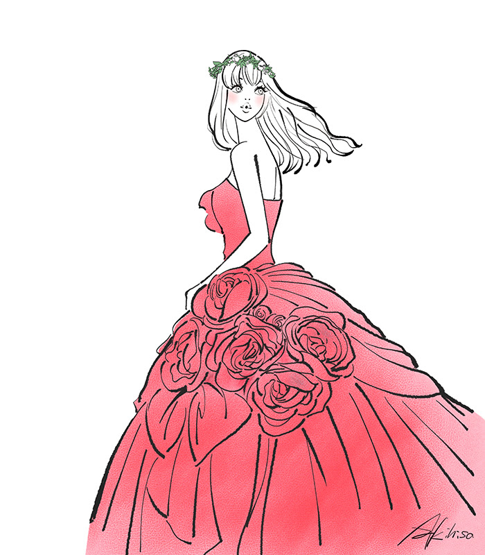 Monotoneモノトーン イラストギャラリー 女性向けイラスト作成 Akihisasawadaイラスト デザイン室 イラストのご依頼