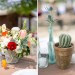 colorful Texas centerpieces