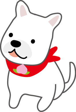 桃太郎 犬 キジ 猿のイラスト カット 挿絵 無料イラスト