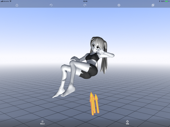 デッサン崩れにもう悩まない アプリ Magic Poser 使ってipadproだけでイラスト描いてみた レッツトライ しもしも