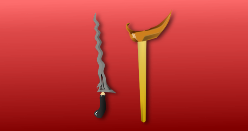 Senjata Tradisional Vector