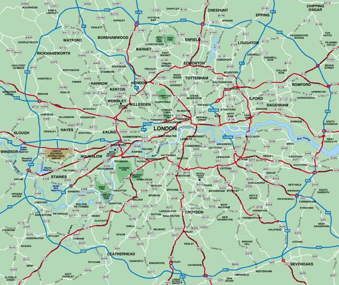 Map London