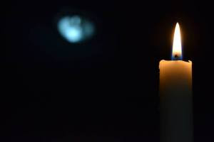candela accesa