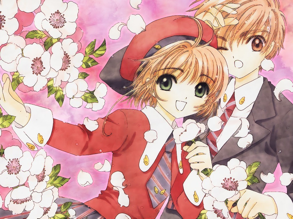 Sakura and Syaoran - cardcaptor-sakura wallpaper