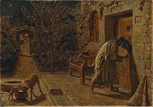 English: The Importunate Neighbour. At the Nat...