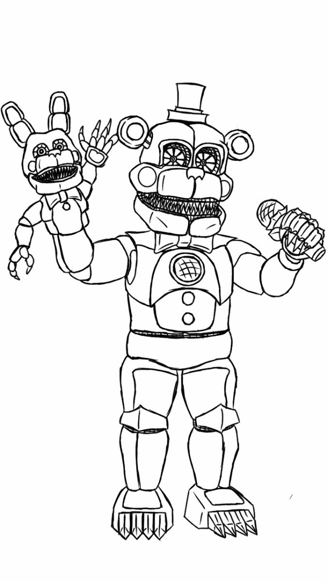 Fnaf Coloring Pages Bonnie at GetColorings.com | Free printable