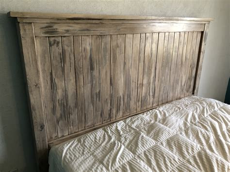 Winter | cold weather products; Ana White | Modified King Farmhouse Bed - Taller headboard