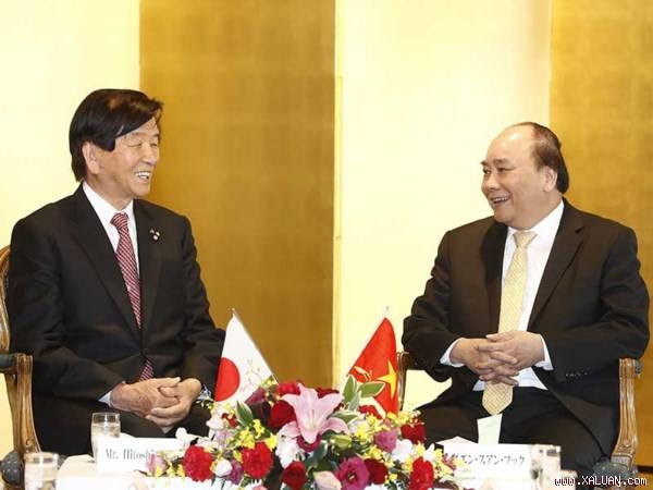 Thủ tướng Nguyễn Xuân Phúc tiếp ông Hitoshi Kato, Chủ tịch Hội Hữu nghị Nhật-Việt TP Sakai.