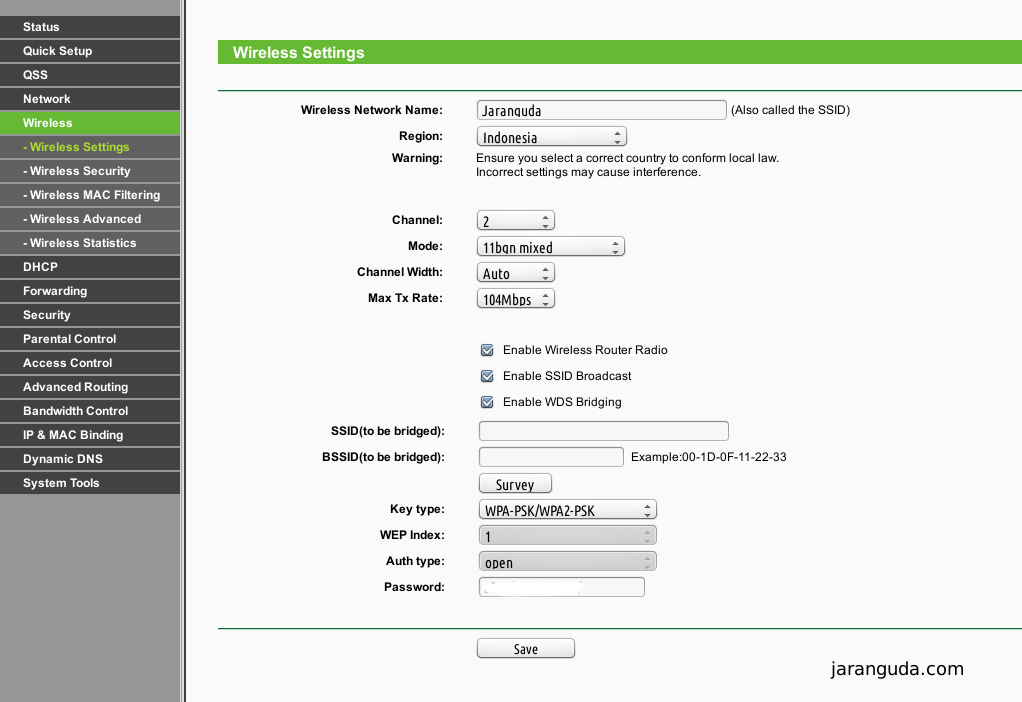 Setting TP LINK TL WR841ND TL WR841N Sebagai Wireless Setting TP LINK TL WR841ND TL WR841N Sebagai Wireless