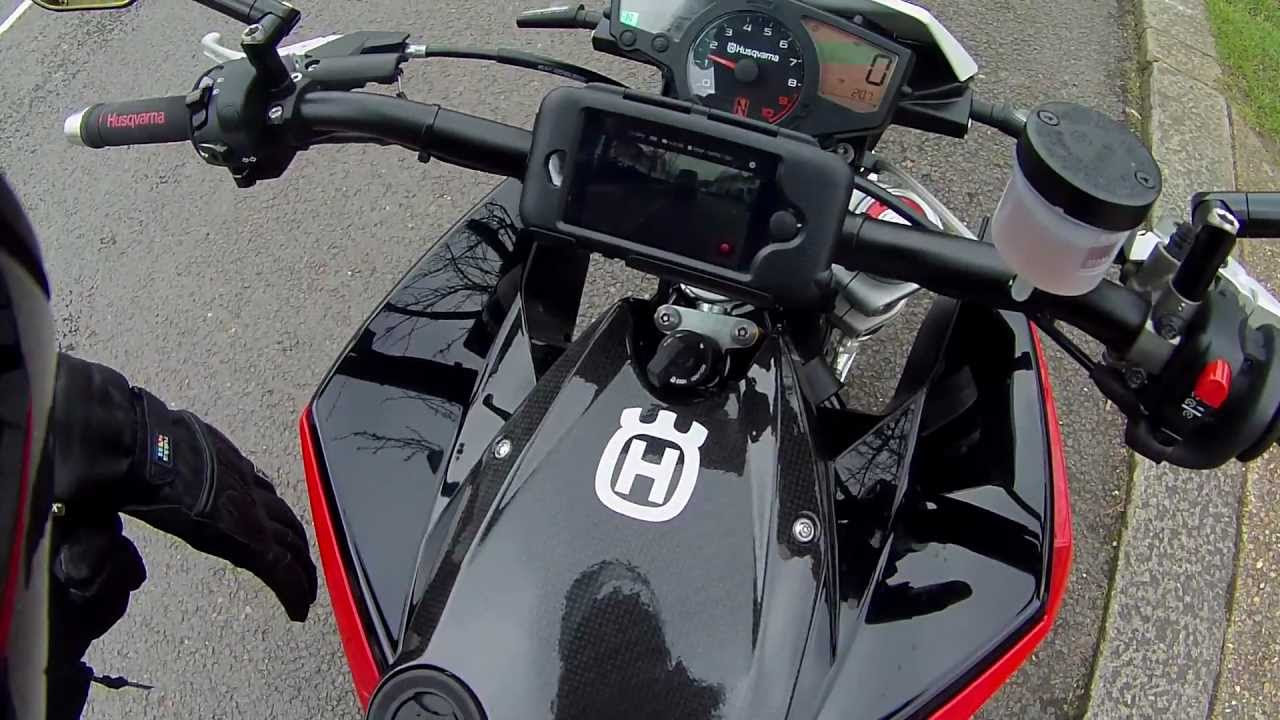Motorcycle rear view camera or stick with mirrors ! - YouTube
