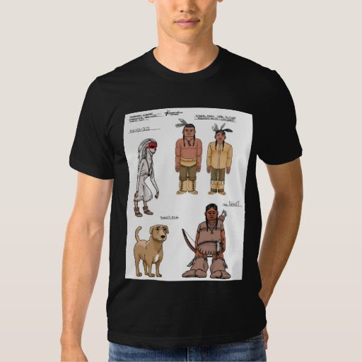 Forgotten Trail - Characters Design short Shirt