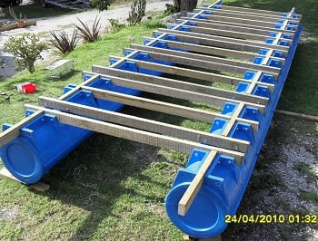 DIY Pontoon Tiny Houses