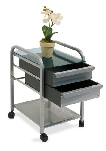 Futura 2-drawer Organizer Cart