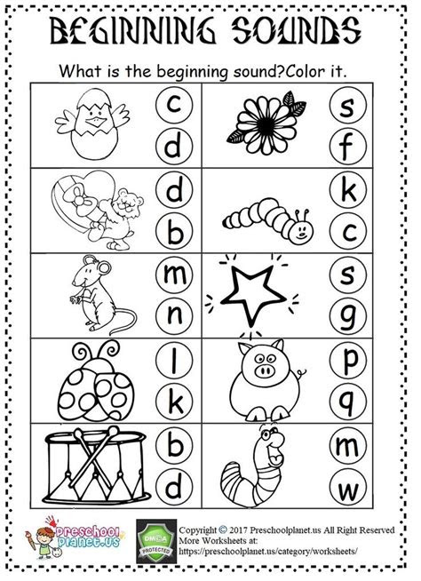  beginning sound worksheet beginning sounds worksheets beginning