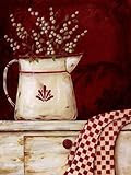 Weathered Whites HIGH QUALITY CANVAS Print With Light Added BRUSHSTROKES Jo Moulton 13x17