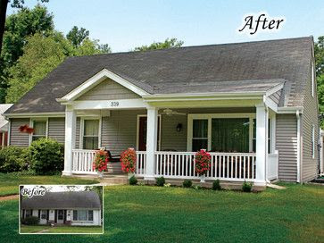 20 Home Exterior Makeover Before and After Ideas