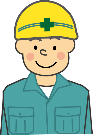 建設工事関係 人物のイラスト 無料イラスト