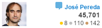 profile for José Pereda at Stack Overflow, Q&A for professional and enthusiast programmers