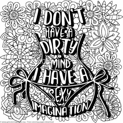 Kinky Coloring Pages Free