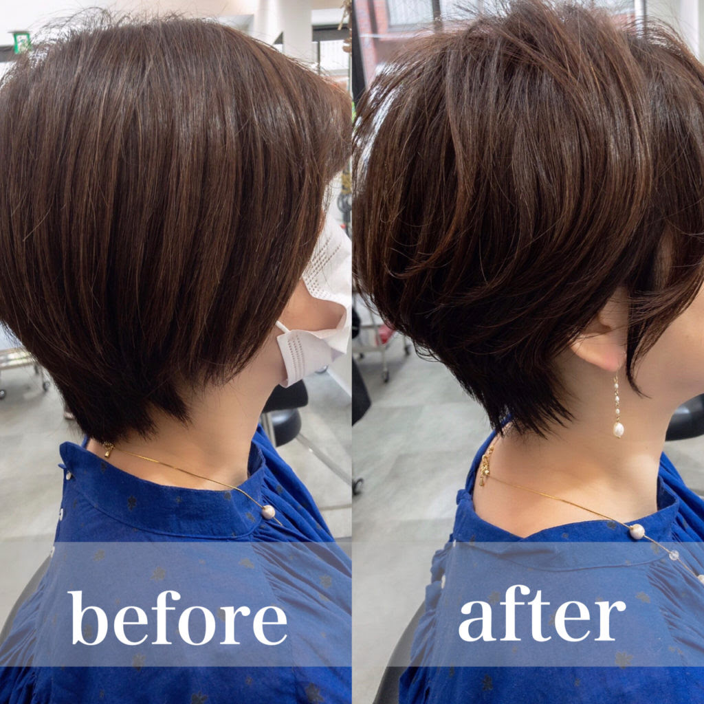 ショートヘアからボブにチェンジは何か月かかる 阿佐ヶ谷でショートヘアに特化した美容師 石井さんのショートヘアページ